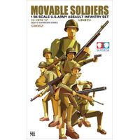 SUYATA SW-002 MOVABLE SOLDIERS ASSAULT INFANTRY PLASTIC MODEL KIT