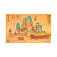 SUYATA SL-003 TITANIC AND CHINESE LANDSCAPE PLASTIC MODEL KIT