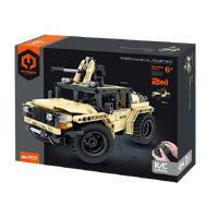 MECHANICAL MASTER 8022 KLOCKI TECHINCZNE PRO KIDS REMOTE CONTROL SAMOCHOD WOJSKOWY ARMOURED VEHICLE 370 PIECE STEM BUILDING BLOCK KIT