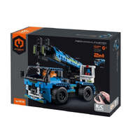 MECHANICAL MASTER 8024 REMOTE CONTROL PROJECT CRANE 2-IN-1 401 PIECE STEM BUILDING BLOCK KIT