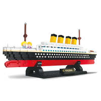 KOCO 04016 COLLECTION SERIES TITANIC 1510 PIECE BUILDING BLOCK KIT