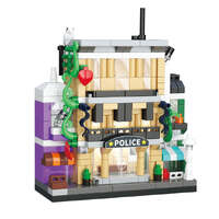 KOCO 02023 MINI EUROPEAN STREET VIEW 309 PIECE BUILDING BLOCK KIT