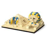 KOCO 02052 WORLD ATTRACTIONS PYRAMID 410 PIECE BUILDING BLOCK KIT