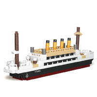 KOCO 02058 CENTURY ROUTE TITANIC 271 PIECE BUILDING BLOCK KIT