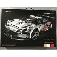 MECHANICAL MASTER 9821 (STATIC) SUPERCAR / FIGHTER MODEL 1551 PIECE STEM BUILDING BLOCK KIT