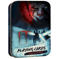 IT PLAYING CARDS SINGLE DECK TIN