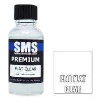 SMS PL10 FLAT CLEAR PREMIUM ACRYLIC LACQUER PAINT 30ML