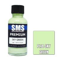 SMS PL14 SKY GREEN PREMIUM ACRYLIC LACQUER GLOSS PAINT 30ML