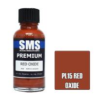 SMS PL15 RED OXIDE PREMIUM ACRYLIC LACQUER GLOSS PAINT 30ML