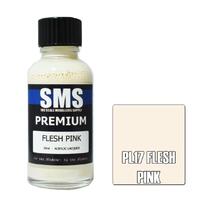 SMS PL17 FLESH PINK SKIN TONE PREMIUM ACRYLIC LACQUER GLOSS PAINT 30ML