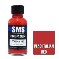 SMS PL49 ITALIAN RED PREMIUM ACRYLIC LACQUER GLOSS PAINT 30ML