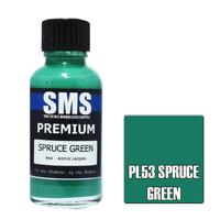 SMS PL53 SPRUCE GREEN PREMIUM ACRYLIC LACQUER PAINT 30ML