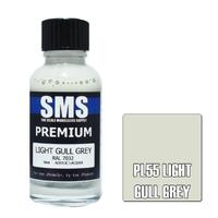 SMS PL55 LIGHT GULL GREY RAL7032 PREMIUM ACRYLIC LACQUER PAINT 30ML