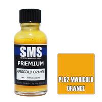 SMS PL62 MARIGOLD ORANGE PREMIUM ACRYLIC LACQUER PAINT 30ML