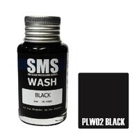 SMS PAINTS PLW02 BLACK WASH 30ML