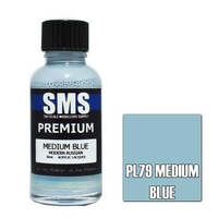 SMS PL79 MEDIUM BLUE MODERN RUSSIAN PREMIUM ACRYLIC LACQUER FLAT PAINT 30ML