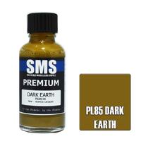 SMS PL85 DARK EARTH FS30118 PREMIUM ACRYLIC LACQUER FLAT PAINT 30ML