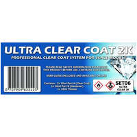 SMS SET06 ULTRA CLEAR COAT 2K COLOUR SET 4x30ML