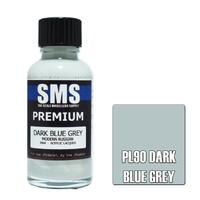 SMS PL90 DARK BLUE GREY MODERN RUSSIAN PREMIUM ACRYLIC LACQUER FLAT PAINT 30ML