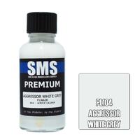 SMS PL104 AGGRESSOR WHITE GREY FS36628 PREMIUM ACRYLIC LACQUER PAINT 30ML