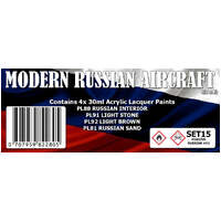 SMS SET15 MODERN RUSSIAN AIRCRAFT COLOUR SET 4x30ML