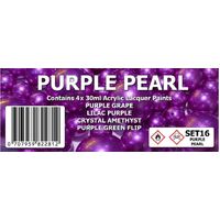 SMS SET16 PURPLE PEARL COLOUR SET 4x30ML