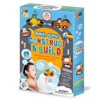 BUDDY & BARNEY BATH TIME CONSTRUCT & BUILD FLOATING JIGSAW ACTIVITY SET