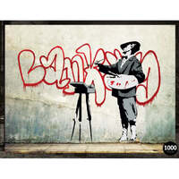 URBAN ART - BANKSY'S GRAFFITI - GRAFFITI PAINTER 1000PC JIGSAW PUZZLE