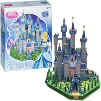 4D PUZZLE DISNEY PRINCESS CINDERELLA CASTLE 356 PEICES 3D PUZZLE PAPER MODEL KIT