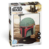 4D PUZZLE STAR WARS THE MANDALORIAN BOBA FETT HELMET STYLE 1 CARDSTOCK MODELLING KIT 100 PIECE