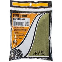 WOODLAND SCENICS T44 FINE TURF BURNT GRASS BAG