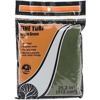 WOODLAND SCENICS T45 FINE TURF GREEN GRASS BAG