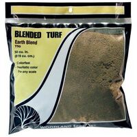 WOODLAND SCENICS T50 FINE TURF EARTH BLEND BAG