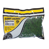 WOODLAND SCENICS FC683 CLUMP FOLIAGE MEDIUM GREEN