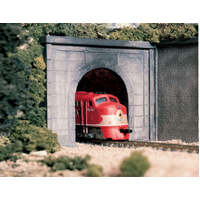 WOODLAND SCENICS C1152 CONCRETE SINGLE TRACK TUNNEL PORTAL N SCALE MODEL TRAIN SCENICS