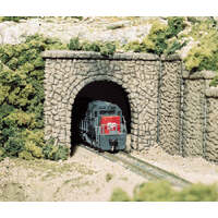 WOODLAND SCENICS C1155 RANDOM STONE SINGLE TRACK TUNNEL PORTAL N SCALE MODEL TRAIN SCENICS