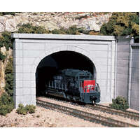 WOODLAND SCENICS C1156 CONCRETE DOUBLE TRACK TUNNEL PORTAL N SCALE MODEL TRAIN SCENICS