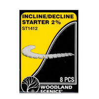 WOODLAND SCENICS ST1412 2% INCLINE / DECLINE STARTER