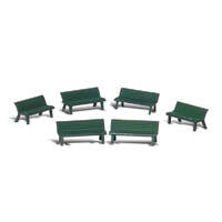 WOODLAND SCENICS A1879 PARK BENCHES HO SCALE MODEL TRAIN SCENICS