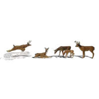 WOODLAND SCENICS A1884 DEER HO SCALE