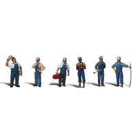 WOODLAND SCENICS A2147 TRAIN MECHANICS N SCALE 7PCS