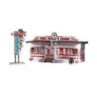 WOODLAND SCENICS BR4956 MISS MOLLYS DINER N SCALE MODEL TRAIN SCENICS