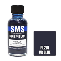 SMS PAINTS PL201 VR BLUE PREMIUM ACRYLIC LACQUER 30ML