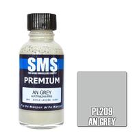 SMS PAINTS PL209 AN GREY PREMIUM ACRYLIC LACQUER 30ML