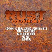 SMS PAINTS SET25 RUST COLOUR SET