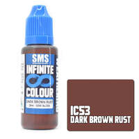 SMS PAINT IC53 INFINITE COLOUR DARK BROWN RUST 20ML