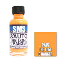 SMS PAINTS PA15 AUTO COLOUR THE LONE O'RANGER ACRYLIC LAQUER PAINT