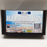 SMS PAINTS DDASET13 HJ PANEL VAN COLOUR SET MANDARIN RED CONTAINS 4X 30ML ACRYLIC LACQUER PAINTS