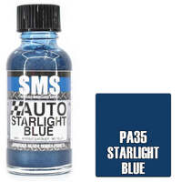 SMS PAINTS PA35 STARLIGHT BLUE ACRYLIC LAQUER PAINT 30ML