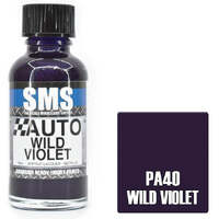 SMS PAINTS PA40 WILD VIOLET ACRYLIC LAQUER PAINT 30ML